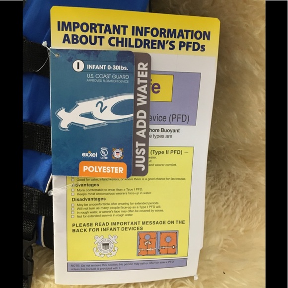 Infant universal life vest /jacket - Picture 4 of 6